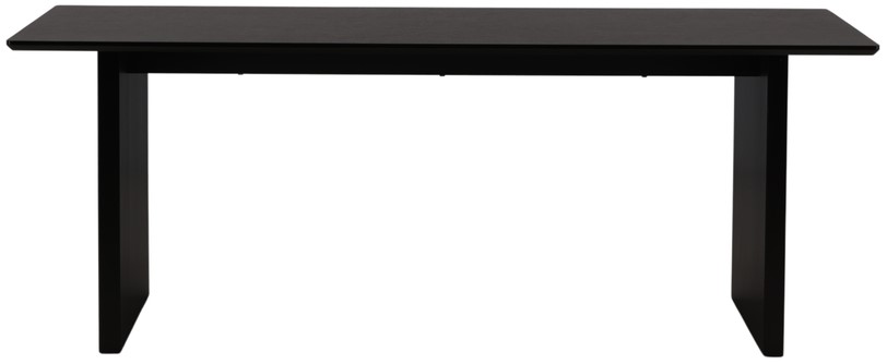 matbord 'vänern' 100x100cm - svart