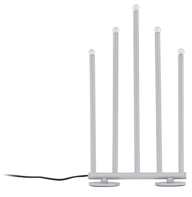 bordslampa 'vemdalen' 40cm - silver