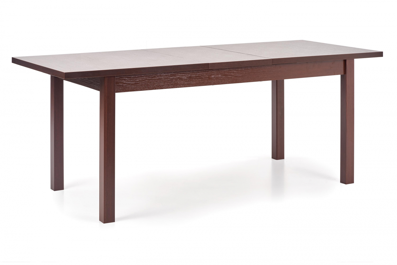 Matbord 'Dark Walnut' 118-158x75cm - Mörkbrun 
