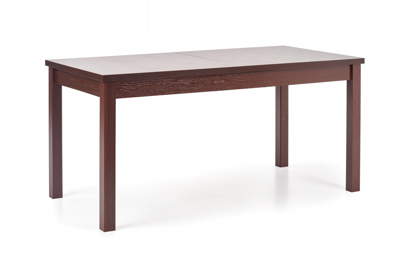 Matbord 'Dark Walnut' 118-158x75cm - Mörkbrun 
