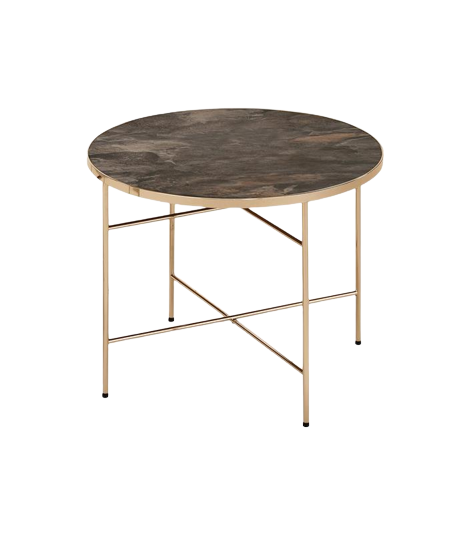 soffbord 'isola' - brun/champange