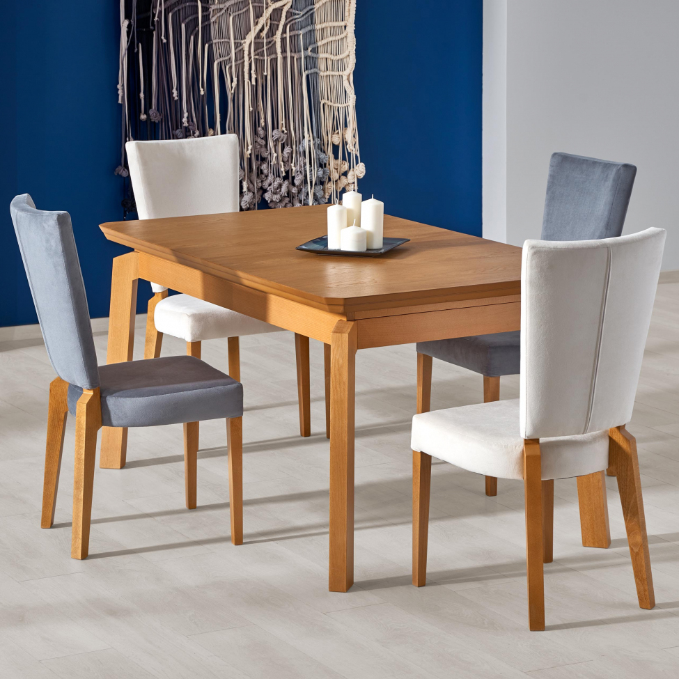 Matbord 'Honey Oak' 160-250x90cm - Ek