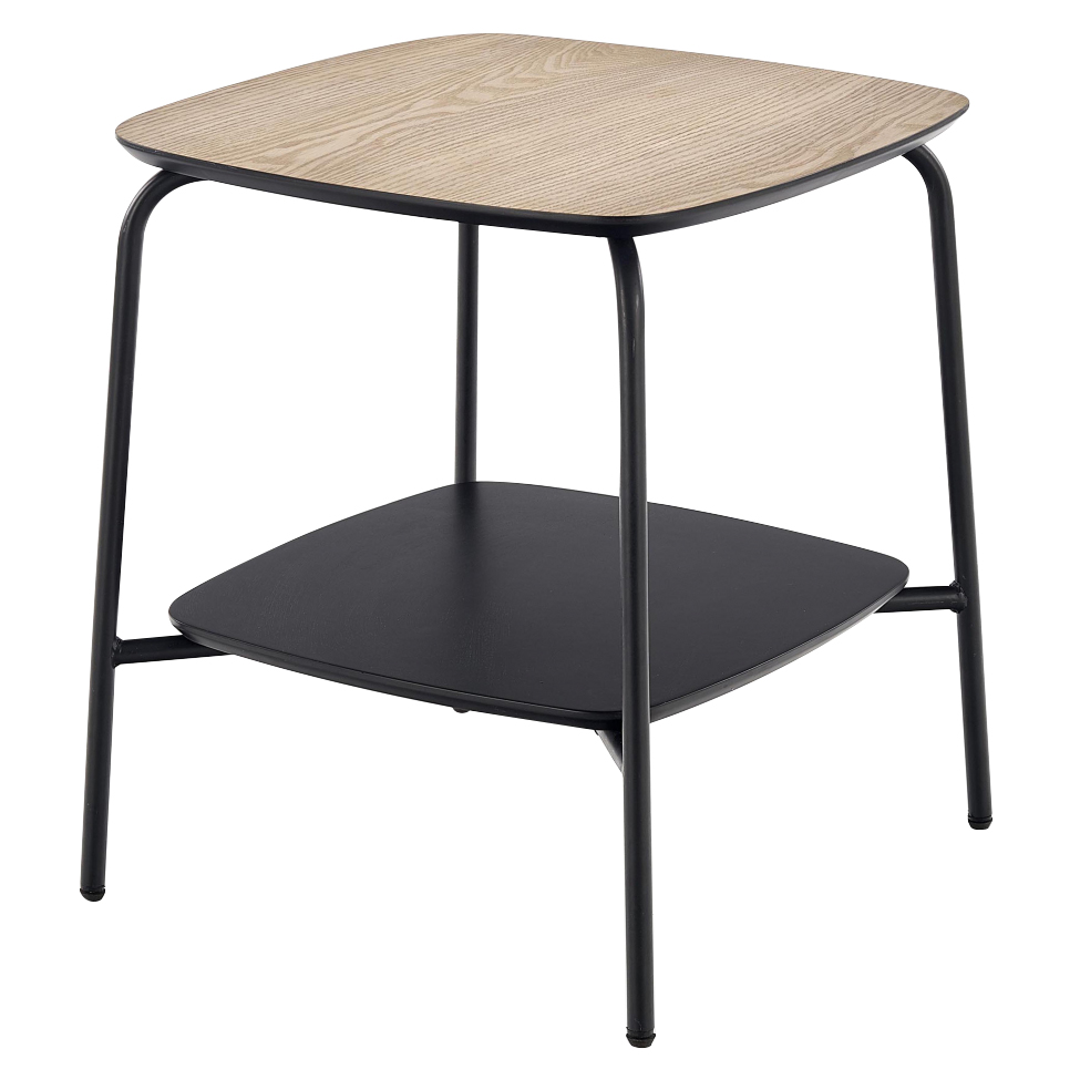 sidobord 'genua' - ek/svart