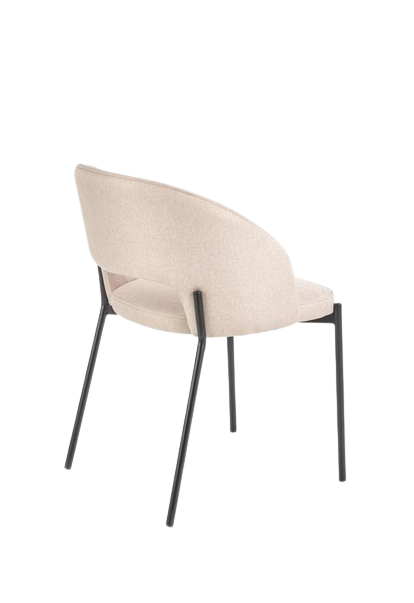Stol 'Mieres' - Beige/Svart