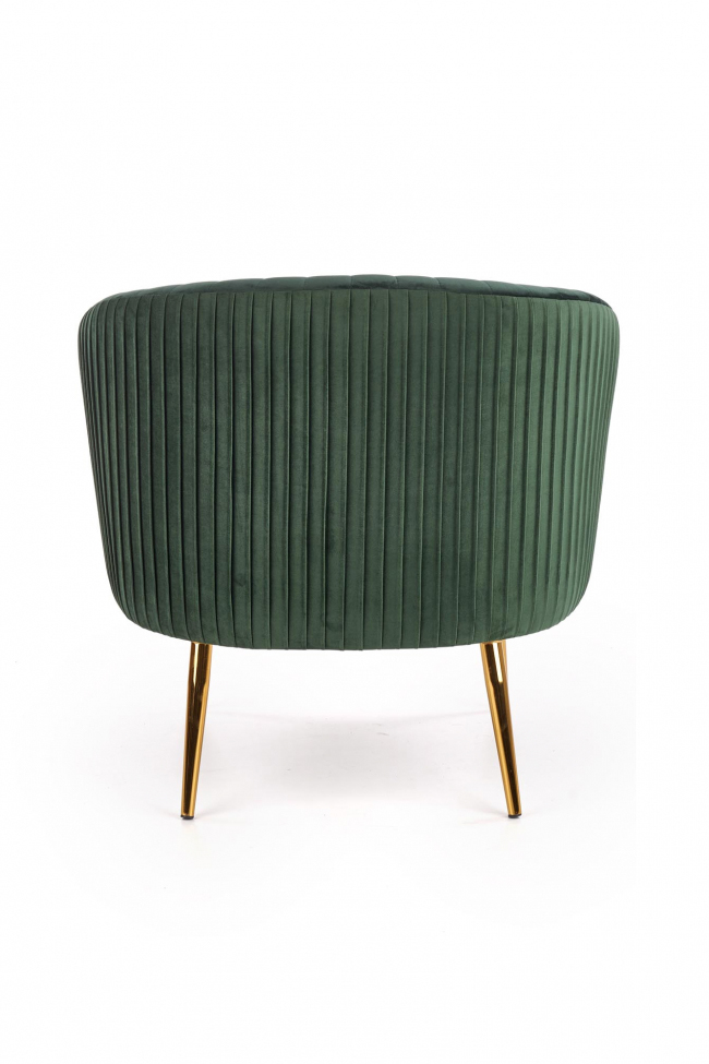 Fåtölj 'Green Velvet' - Grön