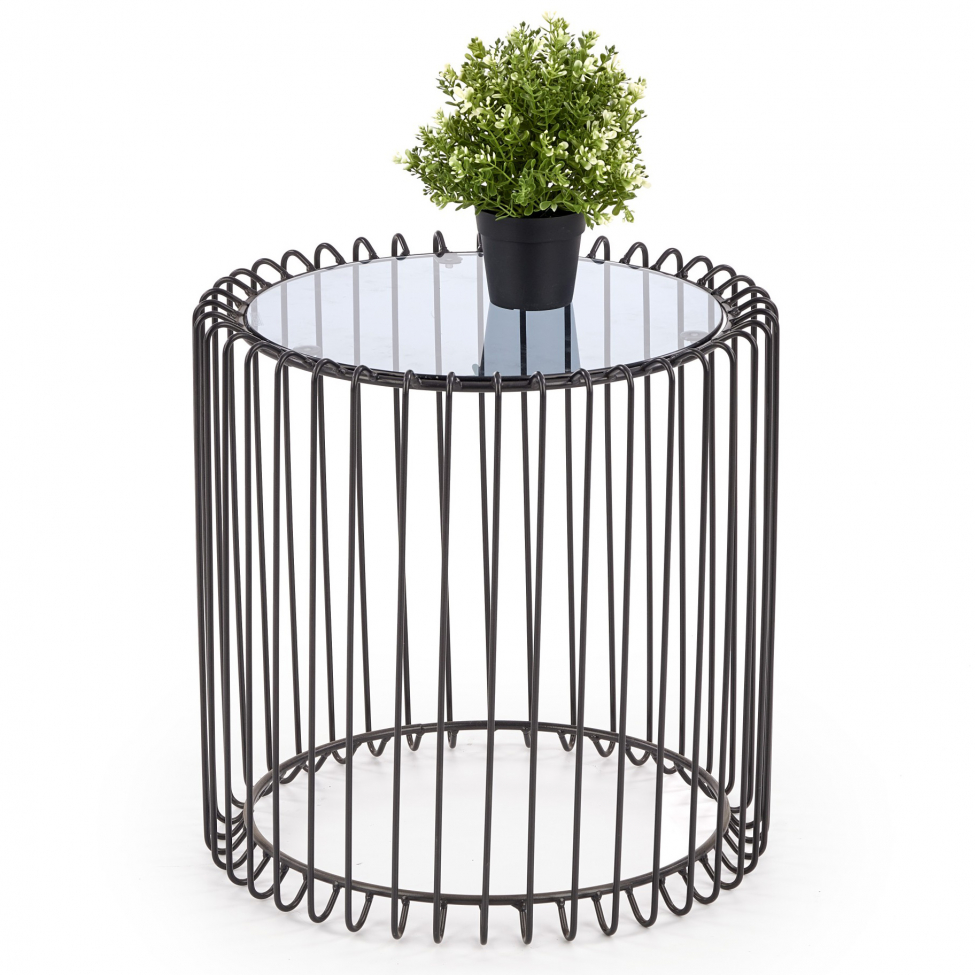 sidobord 'amina' - svart