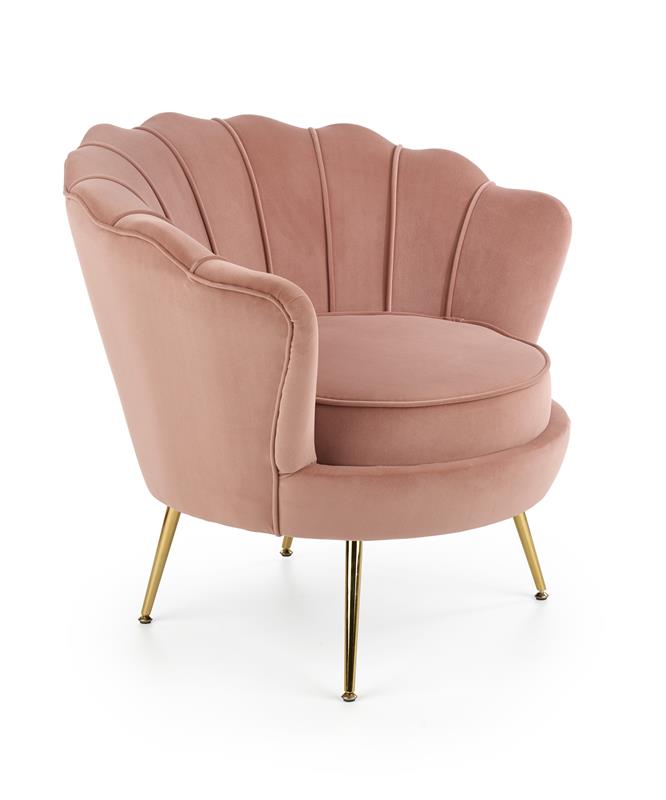 Fåtölj 'Amorinito' S - Rosa/Guld