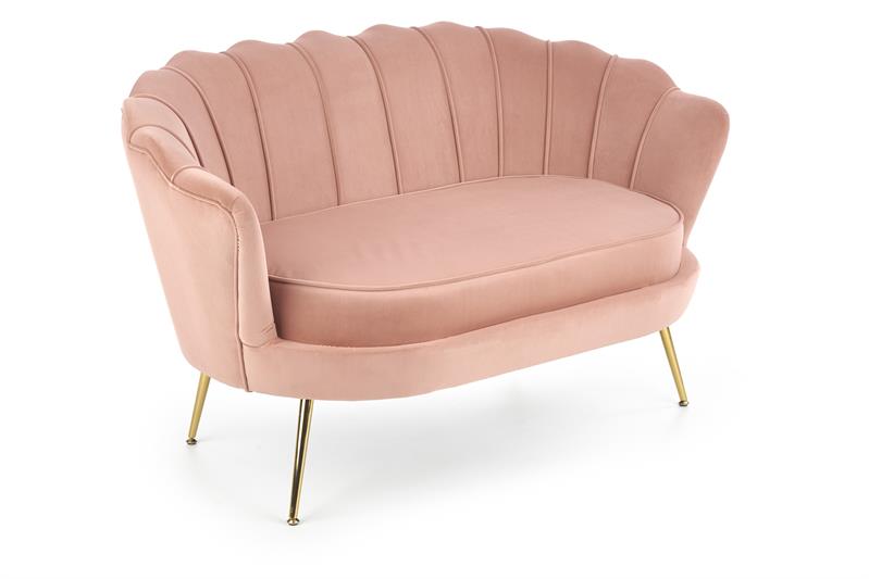 Fåtölj 'Amorinito' L - Rosa/Guld