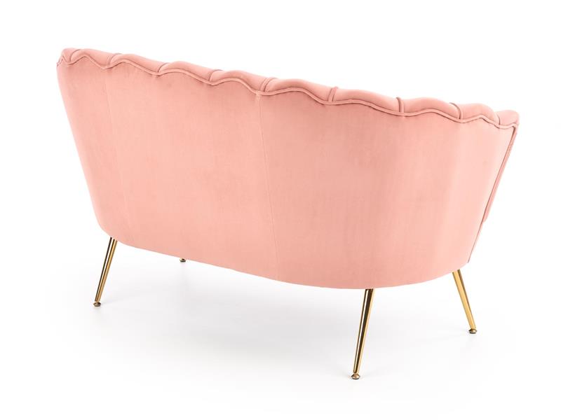 Fåtölj 'Amorinito' L - Rosa/Guld