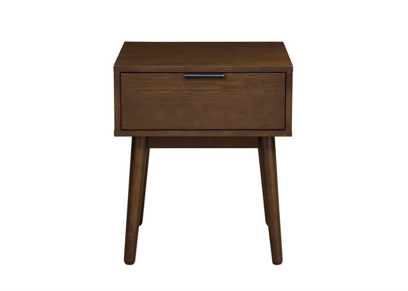 Sidobord 'Lugnvik' - Valnöt