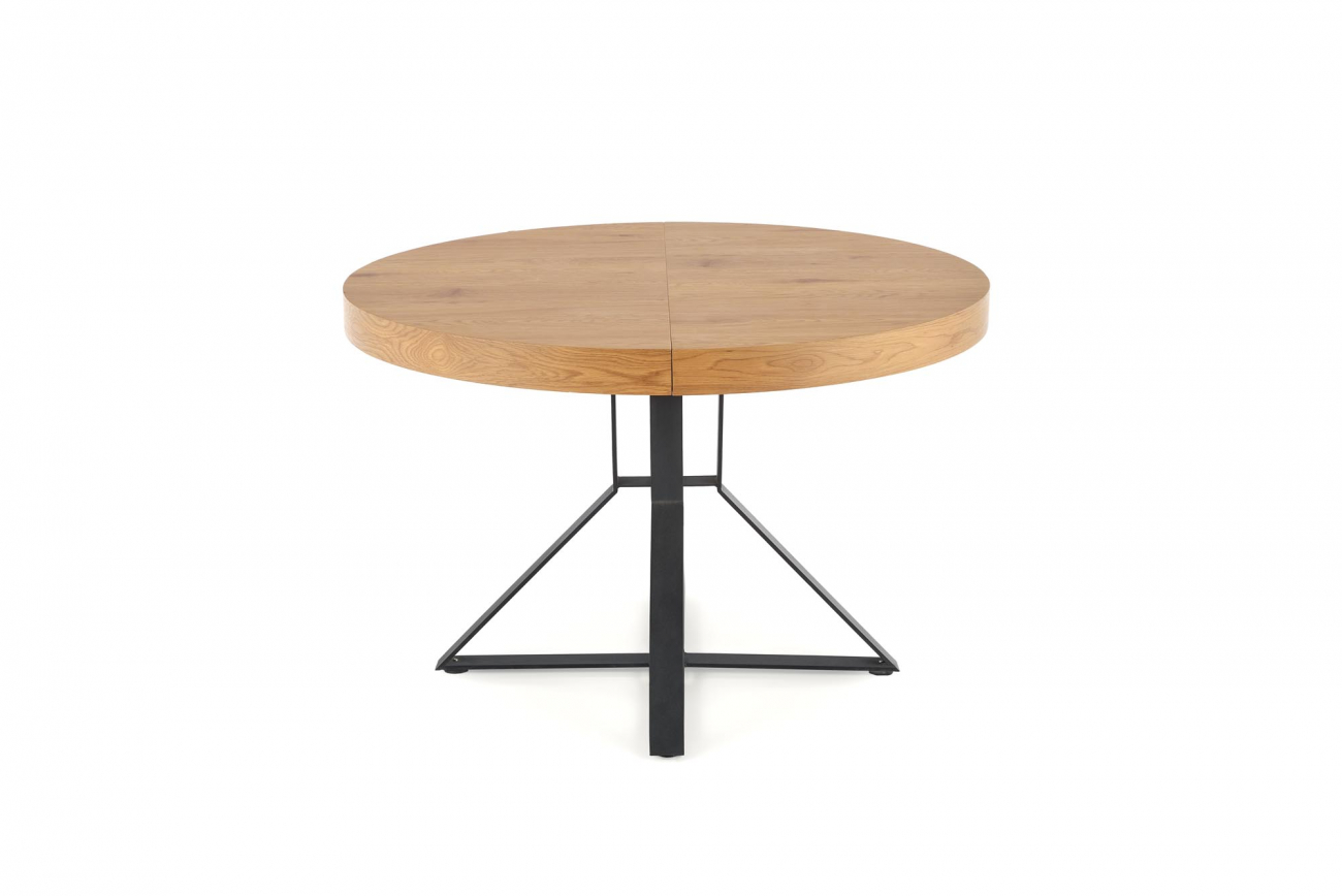 matbord 'mercy' runt 120-160cm - natur