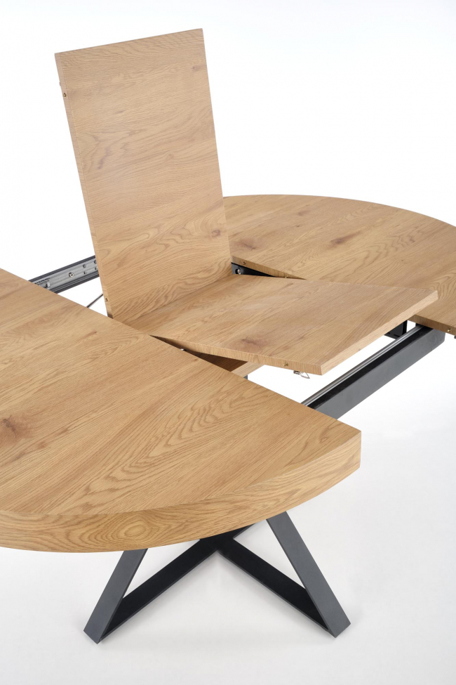 Matbord 'Mercy' runt 120-160cm - Natur