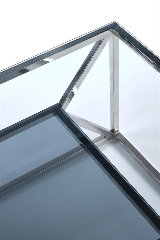 Soffbord 'Aurora' - Silver