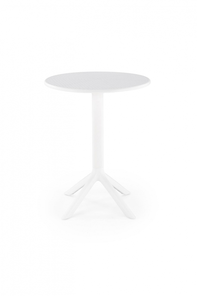 Matbord 'Calvo' Runt 60cm - Vit