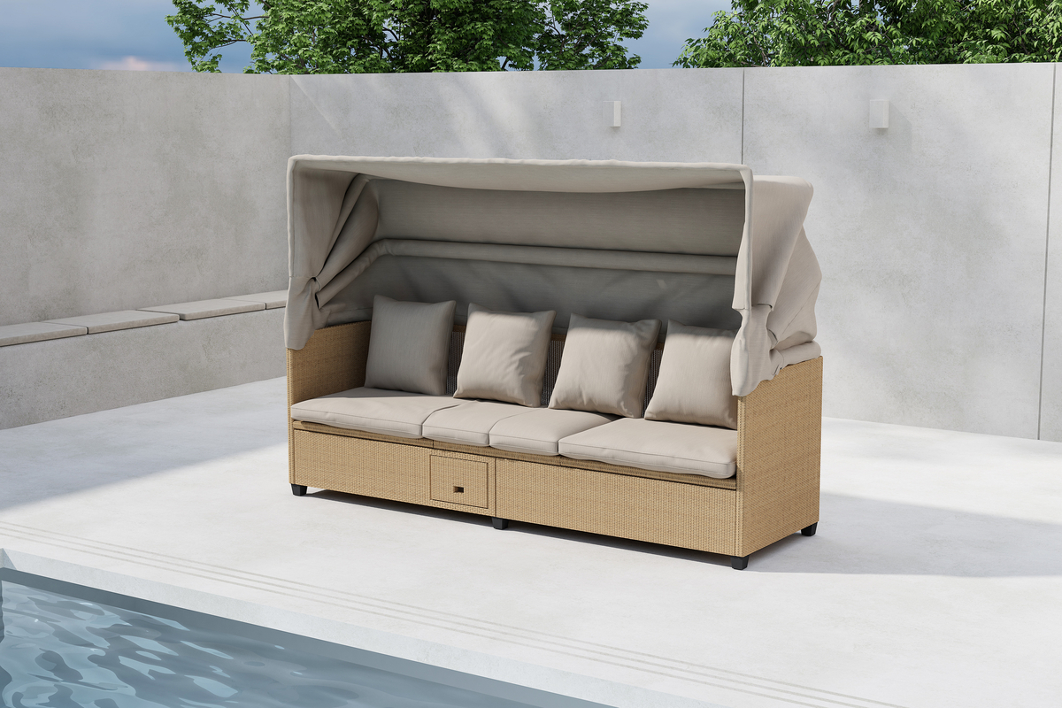 Utesoffa 'Solin' - Beige