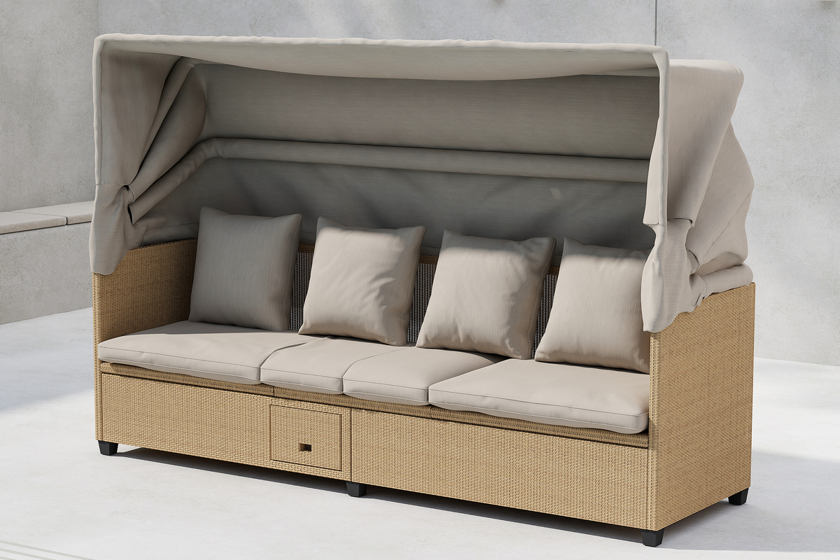 Utesoffa 'Solin' - Beige