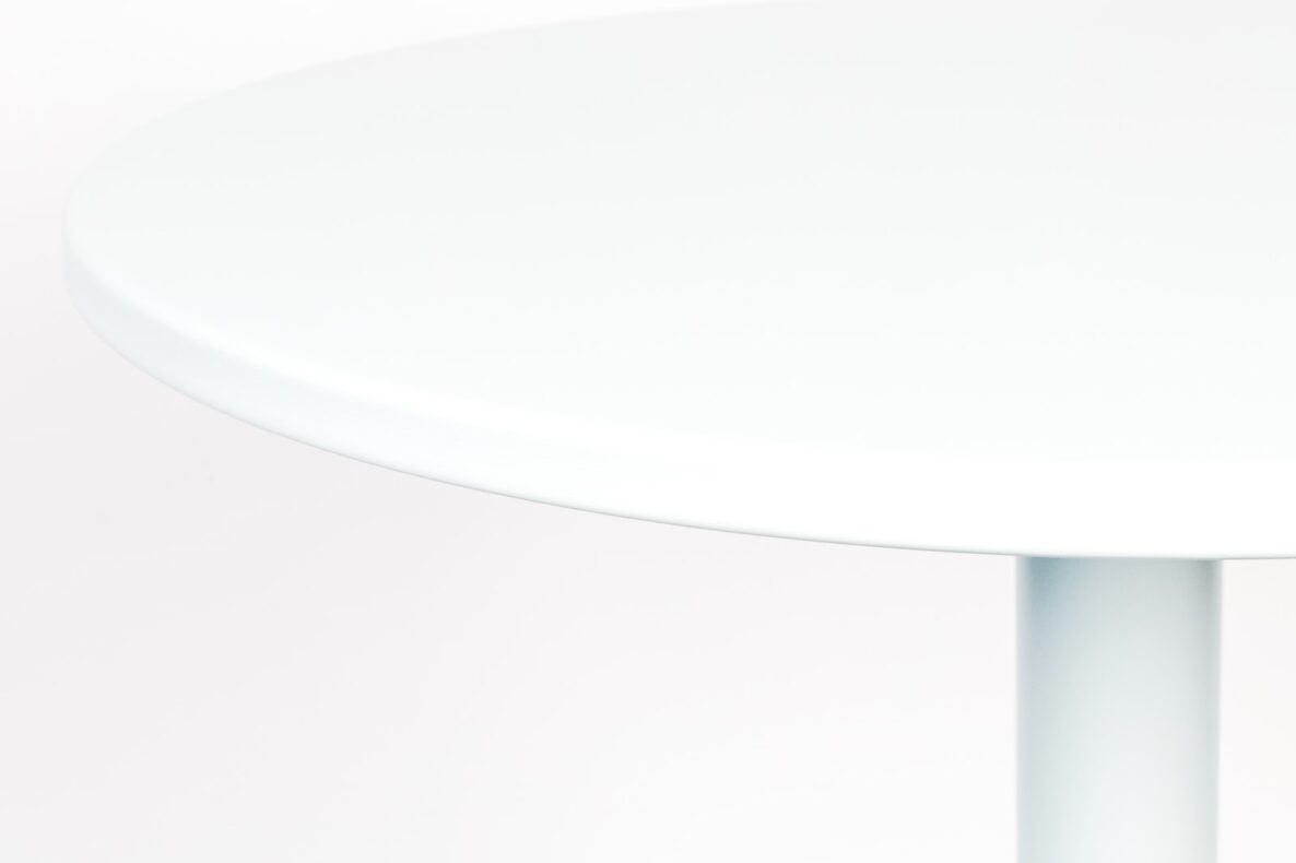 Bistro bord 'Maze' Runt 70cm - Vit