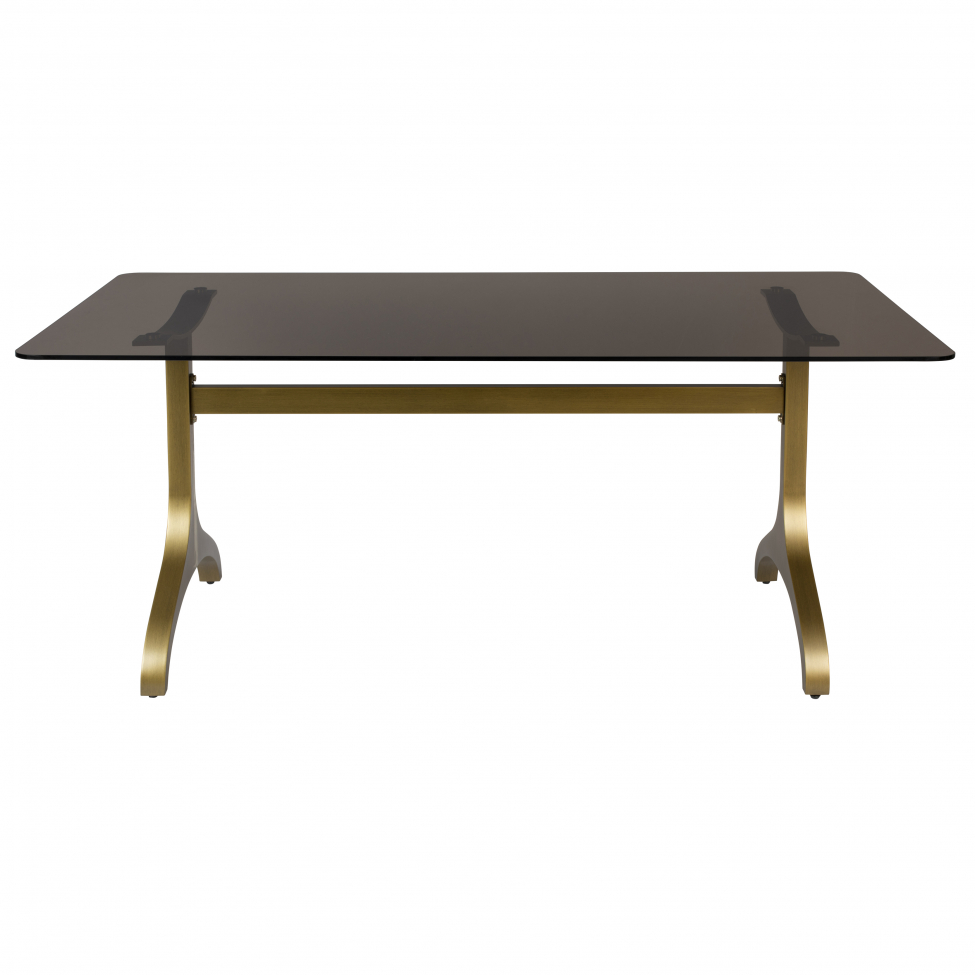 Bord 'Sansa' 180x90cm - Mässing