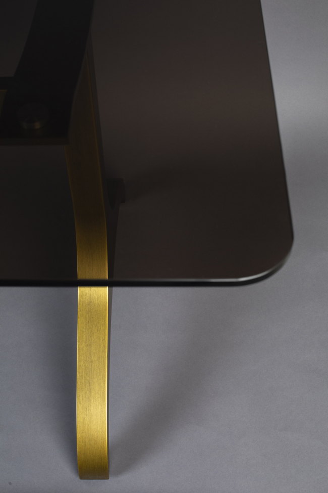 Bord 'Sansa' 180x90cm - Mässing 