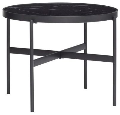 runt bord 'norm' - metall/glas ÿ57cm