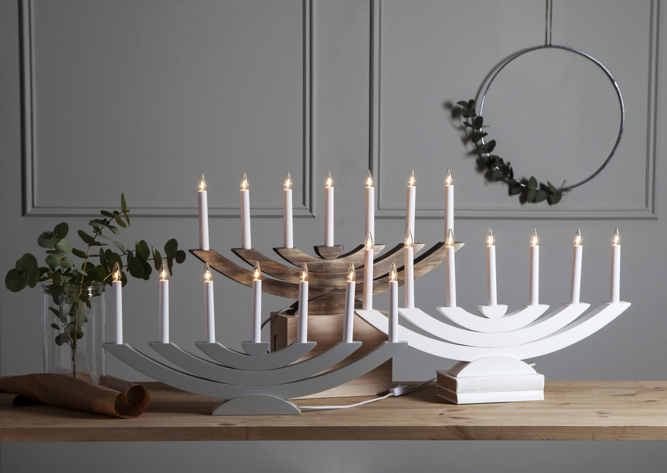 Adventsljusstake 'Navida' - Natur