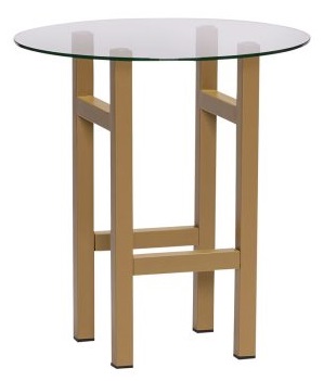 sidobord 'olive' - natur