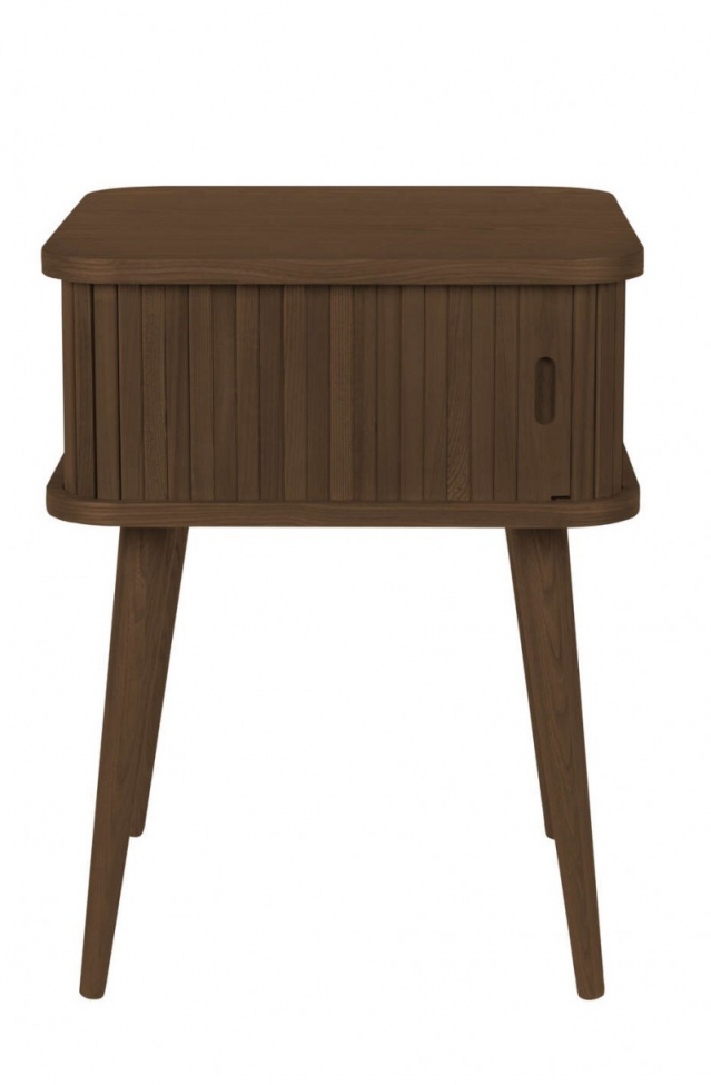 sidobord/sängbord 'barbier' - valnöt