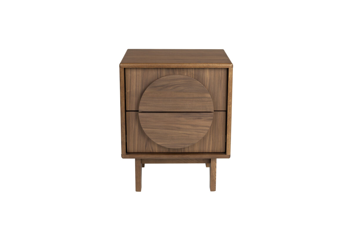 sidobord 'ribiera' - brun