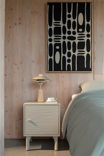 Sängbord 'Morning' - Beige