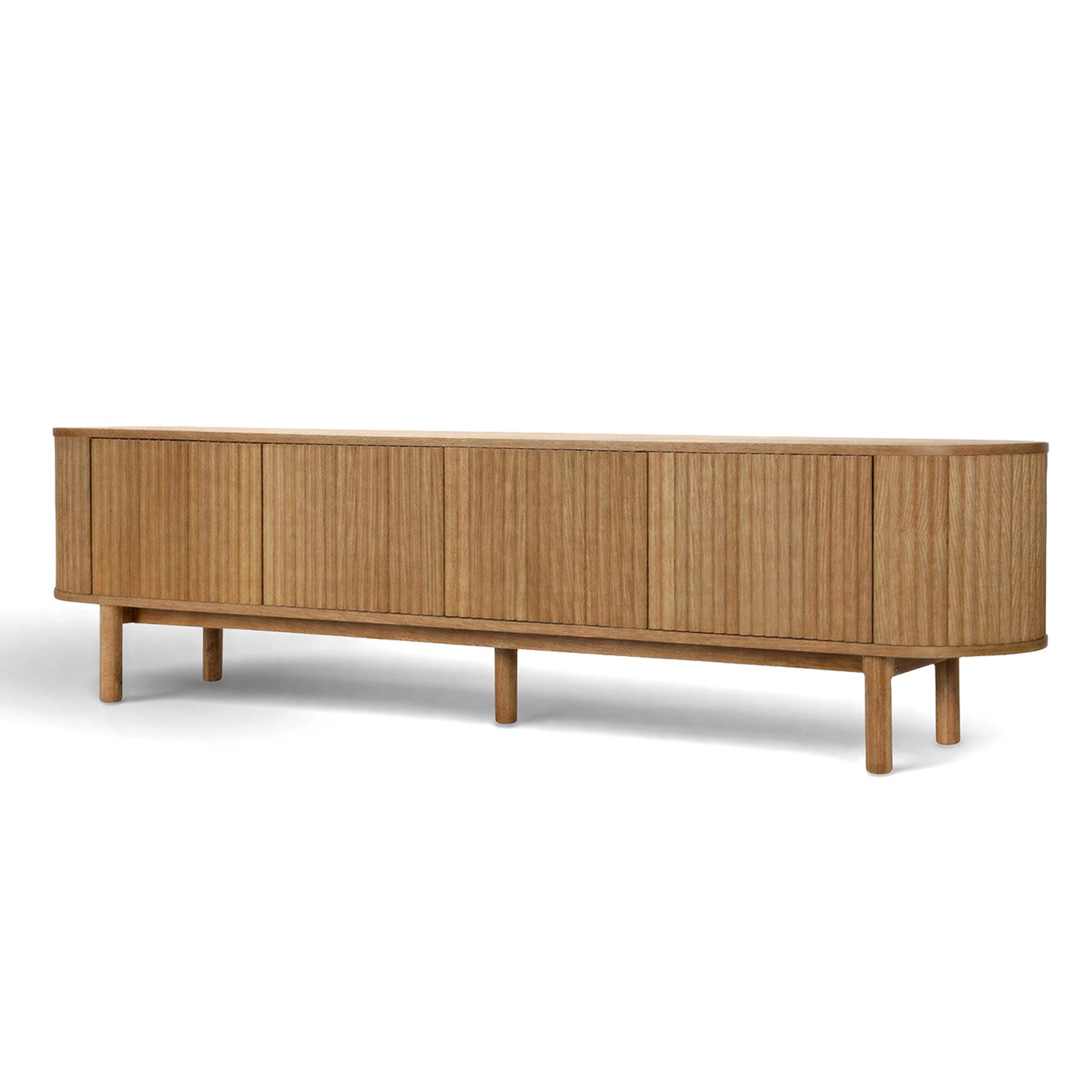 Tv-bänk 'Myshult' 200x55cm - Natur