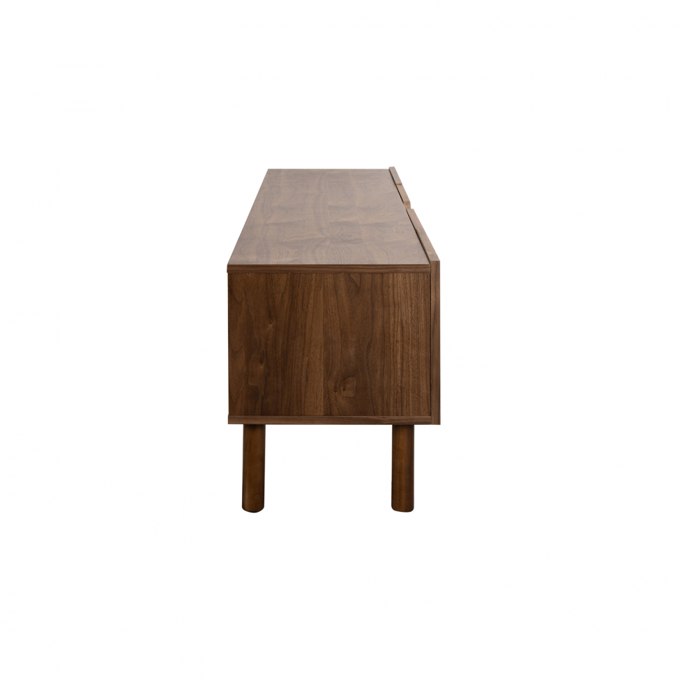 Tv-bänk 'Lövhamn' M - Valnöt