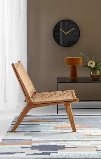 Loungestol 'Club' - Natur
