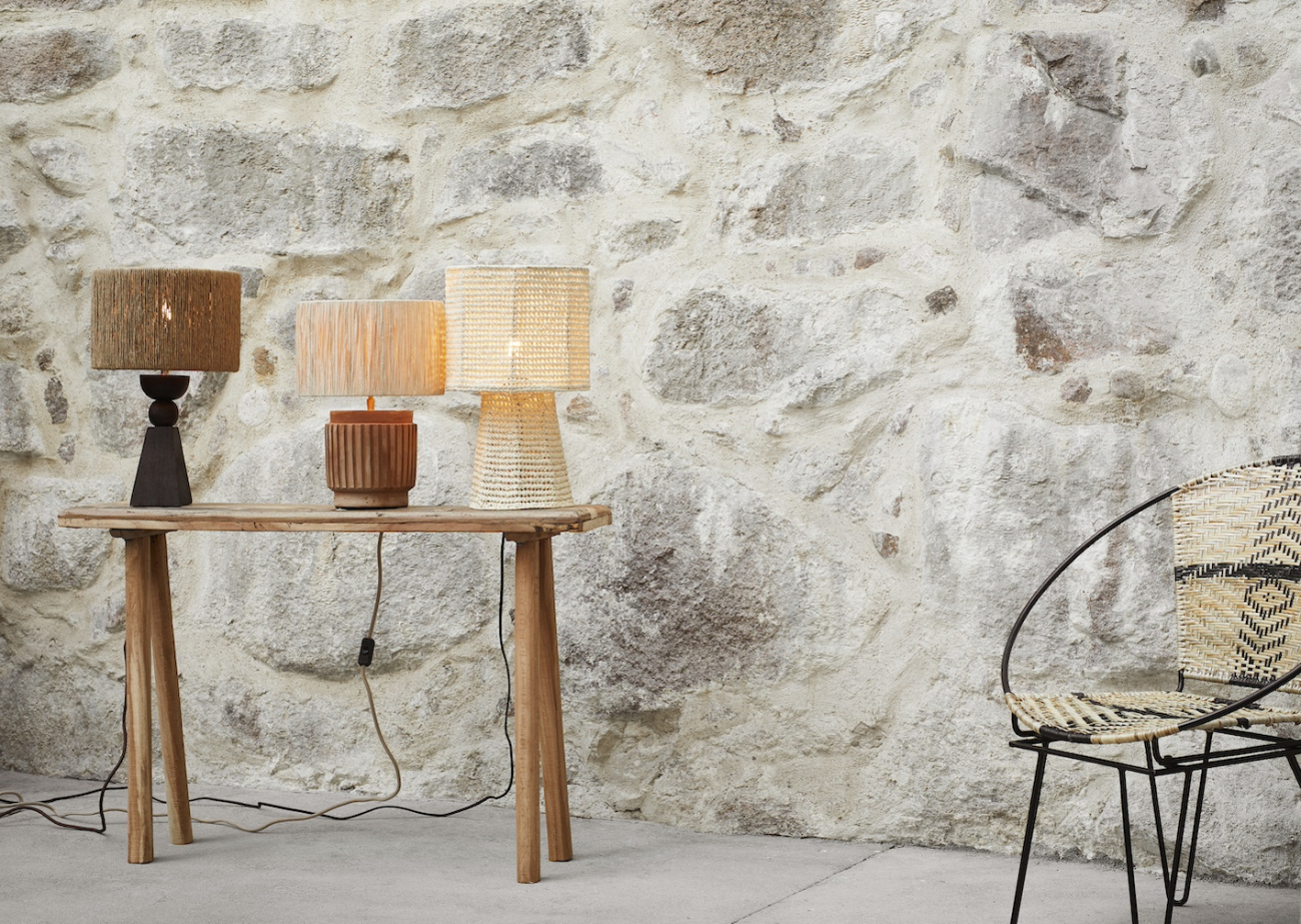 Loungestol 'Iron' - Svart/natur
