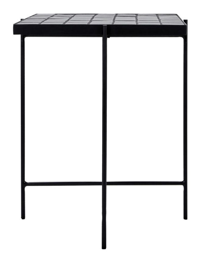 sidobord 'kuna' - svart