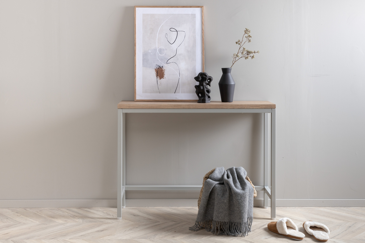 Sidobord 'Ransäter' 30x110 - Grå
