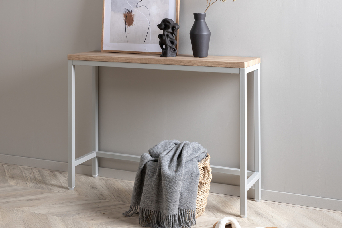 Sidobord 'Ransäter' 30x110 - Grå