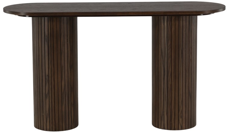 sidobord 'barkaby' 40x130cm - brun