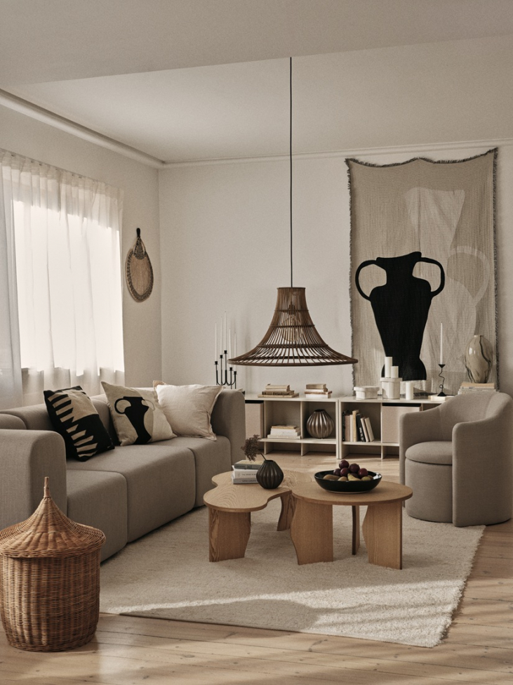 Modul fåtölj 'Lagoon' - Beige