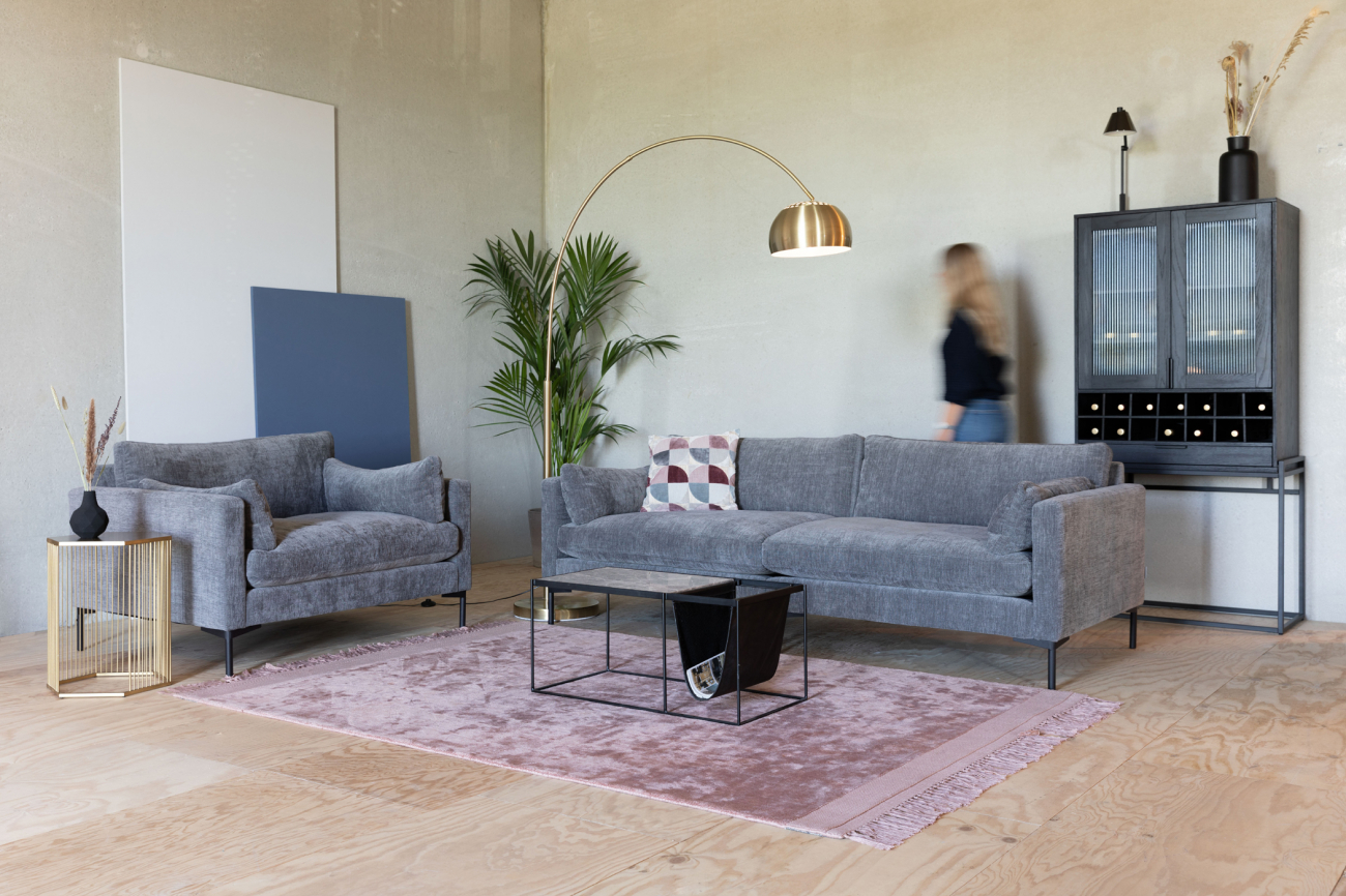 Fåtölj 'Love seat' - Grå