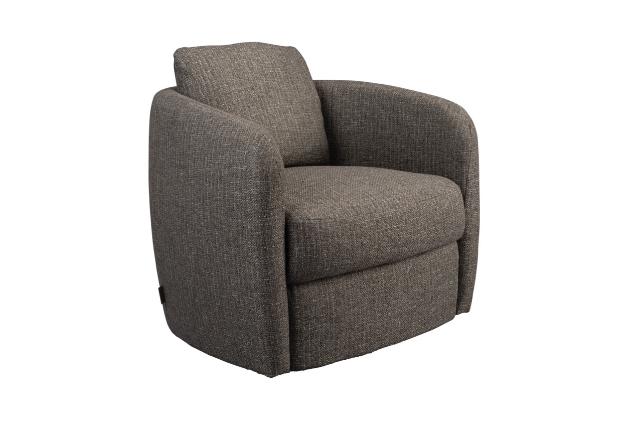 fåtölj 'boho' -brun