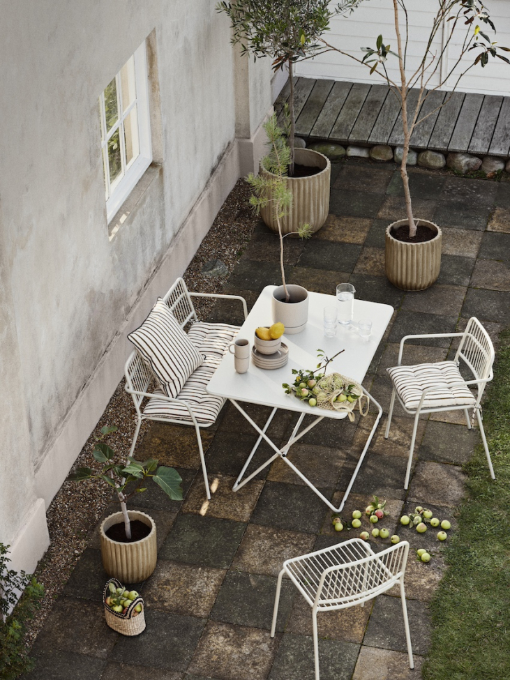 Trädgårdsbord 'Eden' - Beige/grå