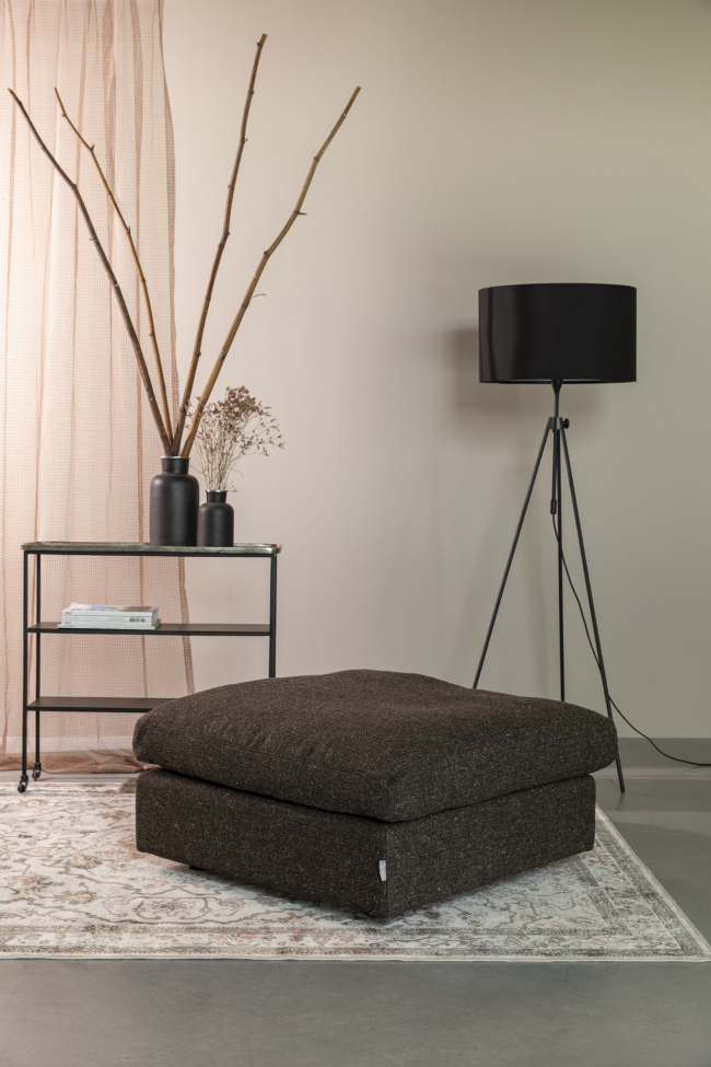 Fotpall 'Sense Espresso' - Brun