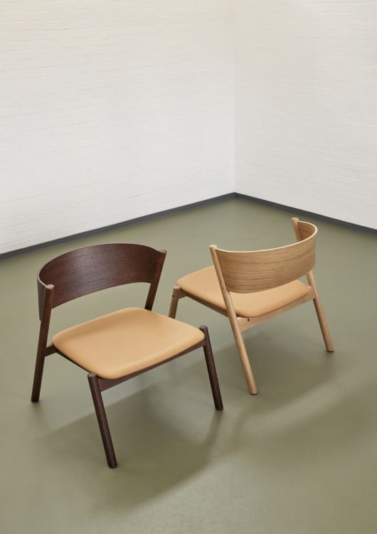 Lounge stol 'Oblique' - Natur