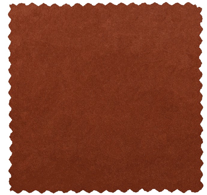 Soffa 'Rocco' - Rost/Sammet
