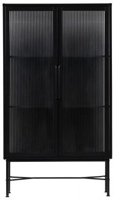 vitrinskåp 'zion' - svart