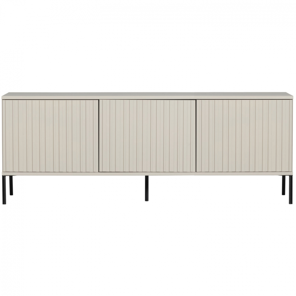 TV-bänk ‘New Gravure’ 150 cm - Beige/Svart