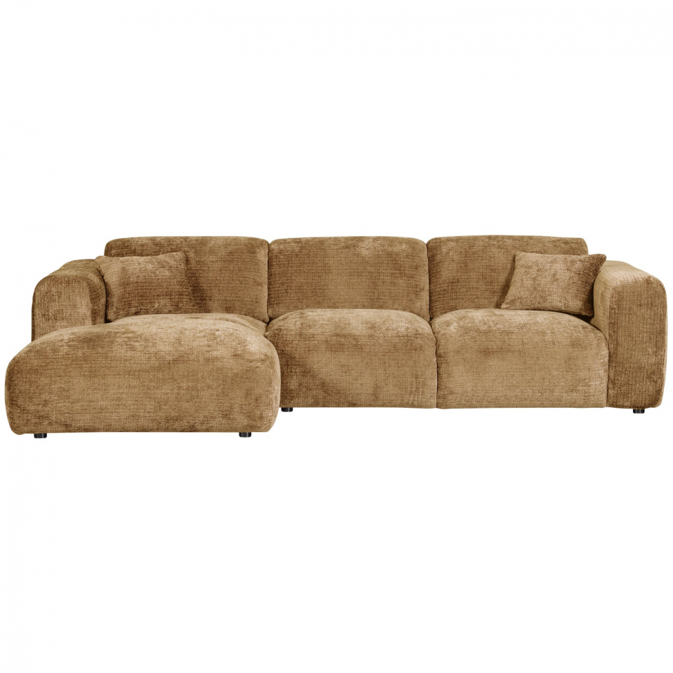 Soffa ‘Cloud’ 3-sits schäslong vänster - Gul
