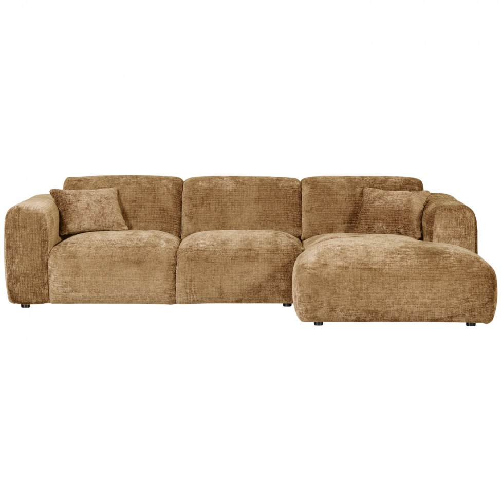 Soffa ‘Cloud’ 3-sits schäslong höger - Gul