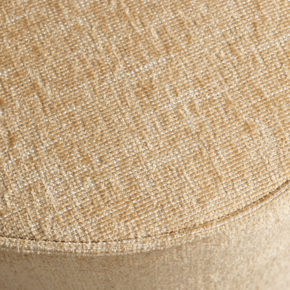 Sittpuff ‘Pearl’ - Beige/gul