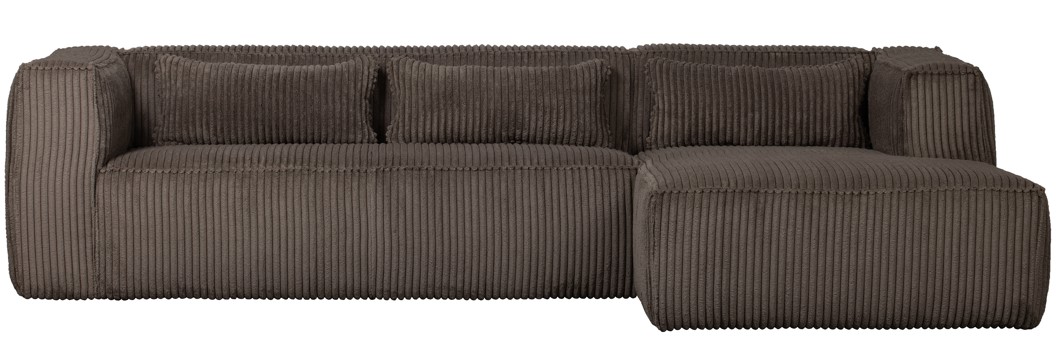 Soffa 'Bean' 4-sits - Brun/Manchester